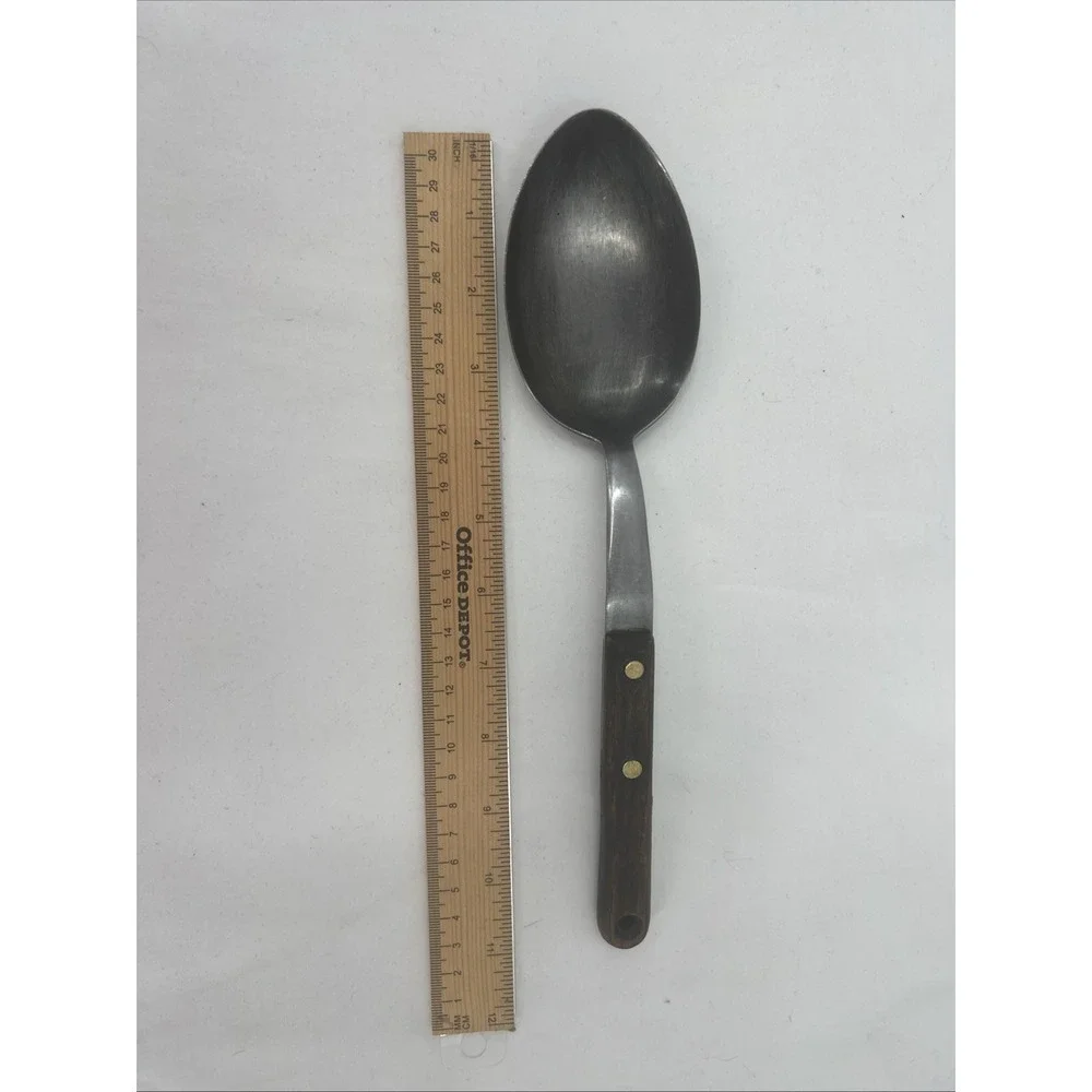 Vintage Stainless Steel Cooking Serving Spoon 11